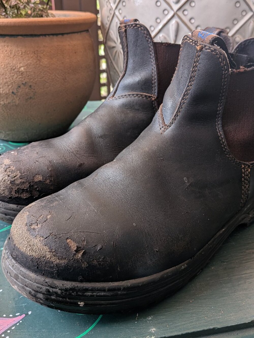 Blundstone 990 Steel Toe Work Boots Men's 9(us size)